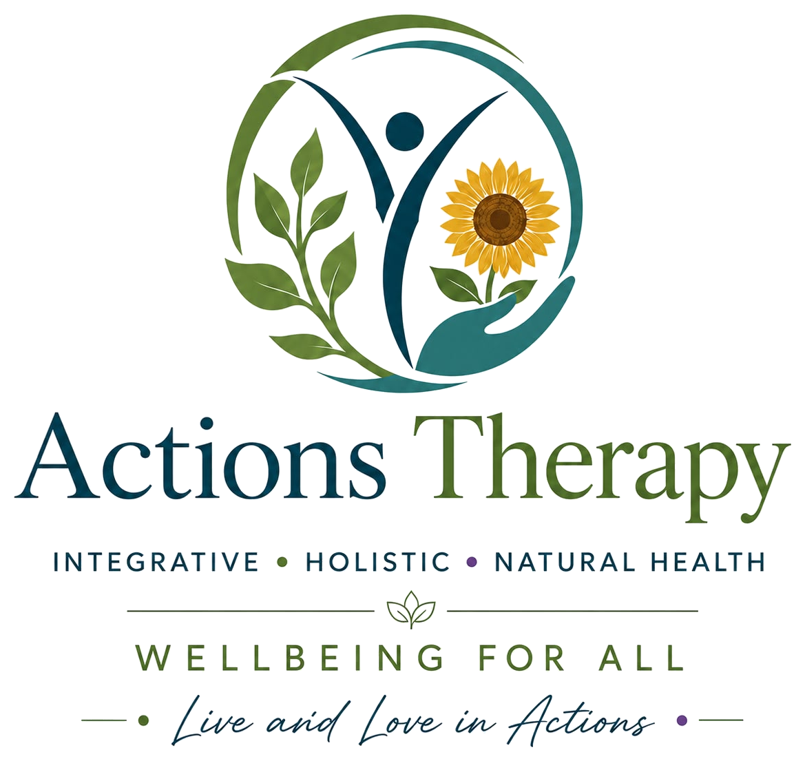 Actions Therapy — Integrative, Holistic, Natural Health. Wellbeing For All. Live and Love in Actions.